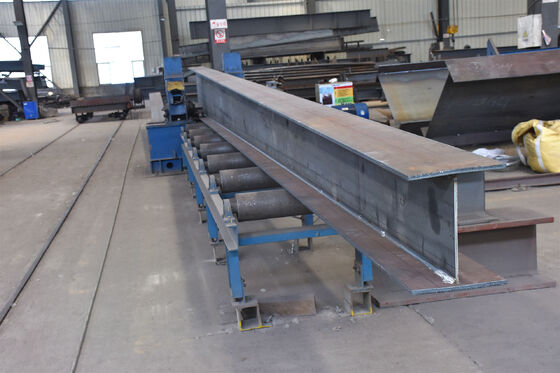 Modular Prefab Steel Workshop with Crane Beam Large Span